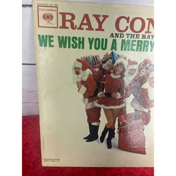 Ray Conniff & the Singers: We Wish You a Merry Christmas - LP Vinyl Record Album - Picture 3 of 7